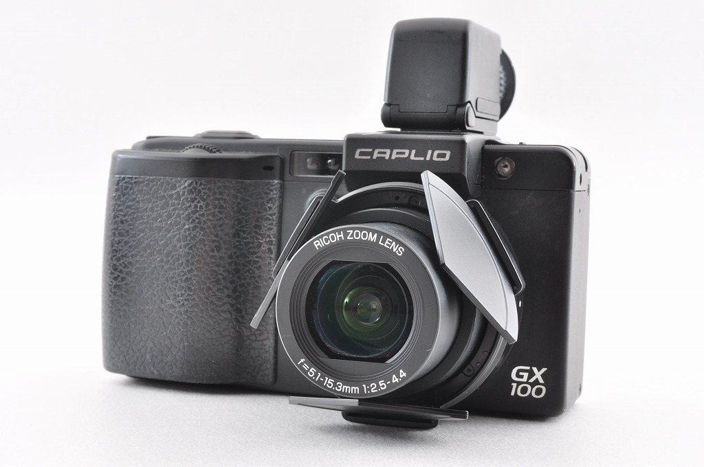 Ricoh Caplio GX100 10MP Digital Camera Black 24-72mm f/2.5